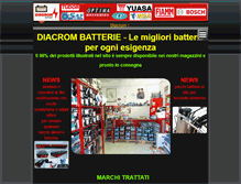 Tablet Screenshot of diacrombatterie.com